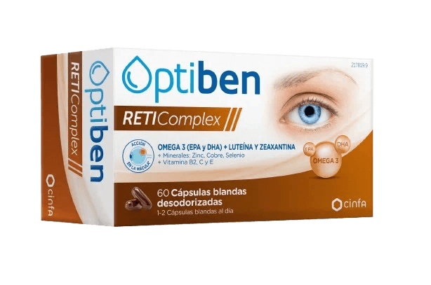 Optiben Reticomplex 60 cápsulas