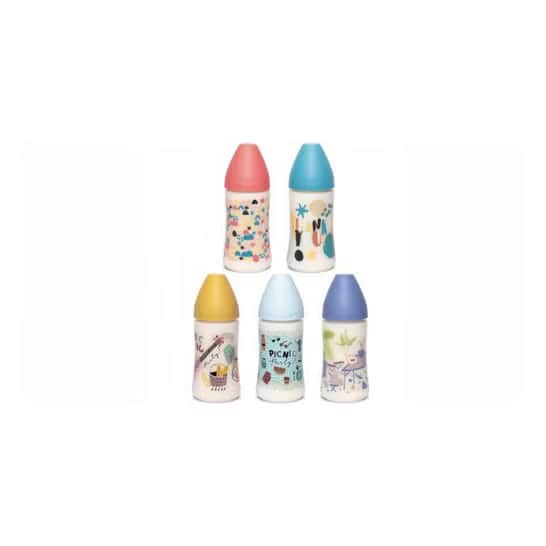 Suavinex Biberón Anatómico Látex 0-6 Meses 270ml 1 Unidad